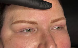 Eyebrow Tattoo result by Blacksheep Brows & Beauty in Richmond, VA