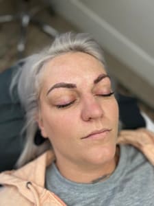 Eyebrow Tattoo result by Blade and Kee Microblading in St George, UT
