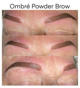 Eyebrow Tattoo result by Blade and Shade Customized Brows in Warren, OH