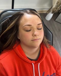 Eyebrow Tattoo result by Blade & Bliss - Microblading Artist in Clearwater, NE
