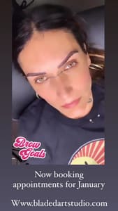Eyebrow Tattoo result by Bladed Art beauty Ink in Las Vegas, NV