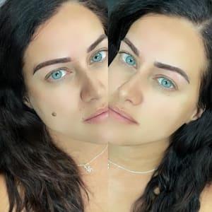 Eyebrow Tattoo result by Bladed Art beauty Ink in Las Vegas, NV