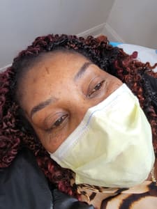 Eyebrow Tattoo result by Bladed Beauties LLC in Hyattsville, MD