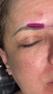 Eyebrow Tattoo result by Bladed Beauty Bar in Bushnell, FL
