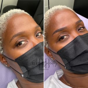 Eyebrow Tattoo result by Bladed Beauty in Houston, TX