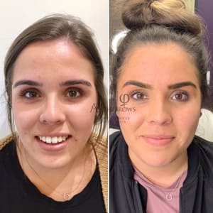 Eyebrow Tattoo result by Bladed Beauty in Houston, TX