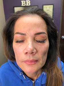 Eyebrow Tattoo result by Bladed Beauty in Houston, TX