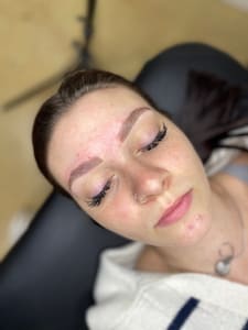 Eyebrow Tattoo result by Bladed Brows By Jesse in Meridian, ID