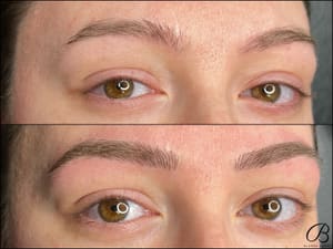 Eyebrow Tattoo result by Bladed Brows Microblading in Rochester Hills, MI