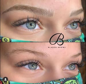 Eyebrow Tattoo result by Bladed Brows Microblading in Rochester Hills, MI