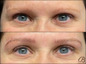 Eyebrow Tattoo result by Bladed Brows Microblading in Rochester Hills, MI