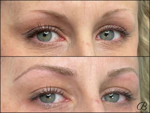 Eyebrow Tattoo result by Bladed Brows Microblading in Rochester Hills, MI