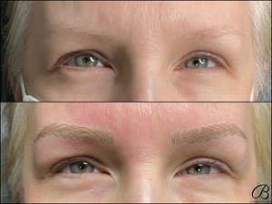 Eyebrow Tattoo result by Bladed Brows Microblading in Rochester Hills, MI
