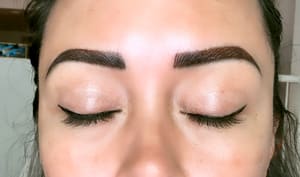 Eyebrow Tattoo result by Bladed by Janine in Sacramento, CA