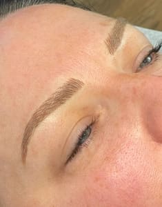Eyebrow Tattoo result by Bladed Inc. in Zionsville, IN
