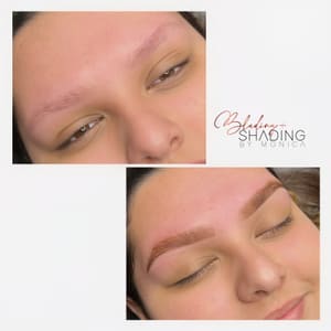 Eyebrow Tattoo result by Blading and Shading by Monica in Hutto, TX