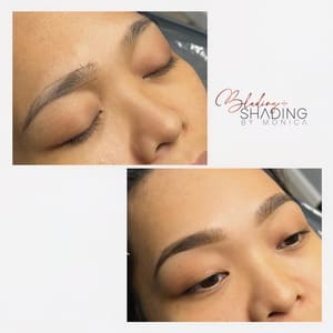 Eyebrow Tattoo result by Blading and Shading by Monica in Hutto, TX