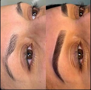 Eyebrow Tattoo result by Blanca’s maquillajes permanentes in Oxnard, CA