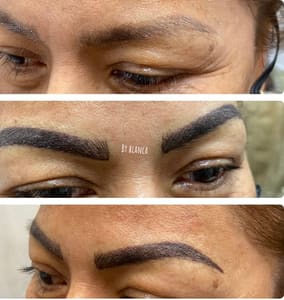 Eyebrow Tattoo result by Blanca’s maquillajes permanentes in Oxnard, CA