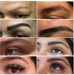 Eyebrow Tattoo result by Blanca’s maquillajes permanentes in Oxnard, CA