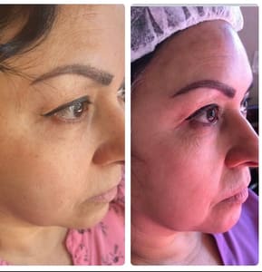 Eyebrow Tattoo result by Blanca’s maquillajes permanentes in Oxnard, CA