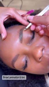 Eyebrow Tattoo result by Blanco Beauty Co in Lanham, MD