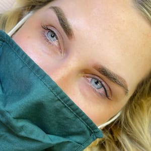 Eyebrow Tattoo result by BLB Beauty Lashes & Brows in Lynnwood, WA