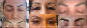Eyebrow Tattoo result by Bless'N Brows in San Bernardino, CA