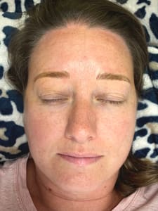 Eyebrow Tattoo result by Blessed Brows Salon in Eagle Mountain, UT