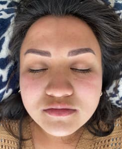 Eyebrow Tattoo result by Blessed Brows Salon in Eagle Mountain, UT