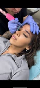 Eyebrow Tattoo result by Blinding Lights Permanent Cosmetic’s in Boynton Beach, FL