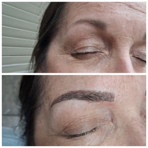 Eyebrow Tattoo result by Bling Bling Microblading & Permanent Makeup in Plano, TX