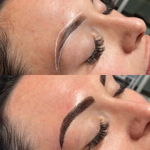 Eyebrow Tattoo result by Bling Lash & Spa Kissimmee in Kissimmee, FL