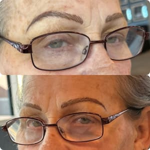 Eyebrow Tattoo result by BLink Me Beautiful in Winter Haven, FL