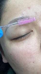 Eyebrow Tattoo result by BlinKiss Beauty & Ink Studio LLC in Irvine, CA