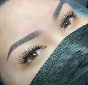 Eyebrow Tattoo result by BlinKiss Beauty & Ink Studio LLC in Irvine, CA