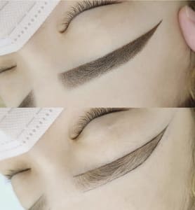 Eyebrow Tattoo result by Blinkline in Fullerton, CA