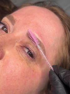 Eyebrow Tattoo result by Blinq Lashes and Brows in Chamblee, GA
