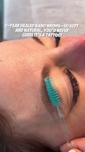 Eyebrow Tattoo result by Blinq Lashes and Brows in Chamblee, GA