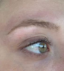 Eyebrow Tattoo result by Bliss Body Bar in Jacksonville, NC