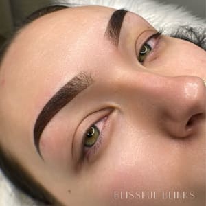 Eyebrow Tattoo result by Blissful Blinks Lash & Brow Artistry in Gainesville, FL
