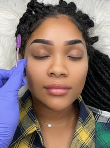 Eyebrow Tattoo result by Blissful Blinks Lash & Brow Artistry in Gainesville, FL