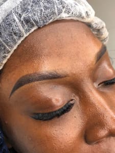 Eyebrow Tattoo result by Blissful Blinks Lash & Brow Artistry in Gainesville, FL