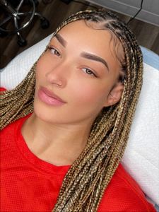 Eyebrow Tattoo result by Blissful Glam Cosmetic Studio & Training Academy in Louisville, KY