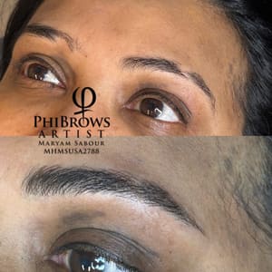 Eyebrow Tattoo result by Blissfulltouchskincare in Issaquah, WA