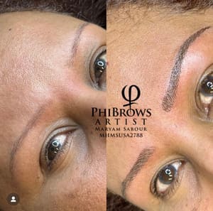 Eyebrow Tattoo result by Blissfulltouchskincare in Issaquah, WA