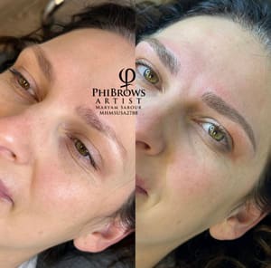 Eyebrow Tattoo result by Blissfulltouchskincare in Issaquah, WA