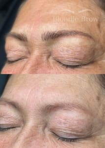 Eyebrow Tattoo result by Blondie Brow in Mishawaka, IN