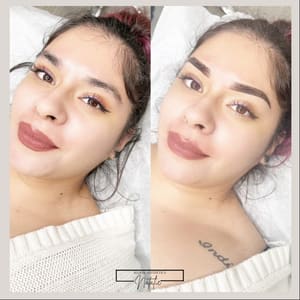 Eyebrow Tattoo result by Bloom Aesthetics Studio in Brea, CA