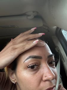 Eyebrow Tattoo result by Bloom Brow Studio in Durham, NC